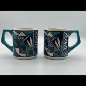 Handcrafted Native American Coffee Mugs